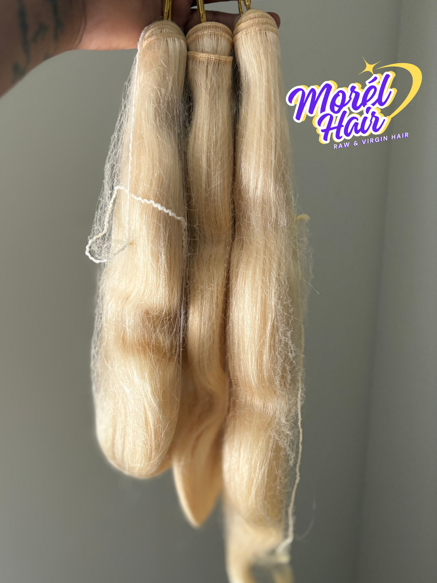 613 100% Virgin Natural Hair Bundles