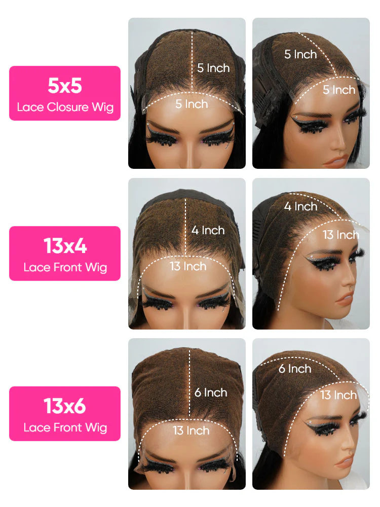 13x6 Transparent Lace Wig